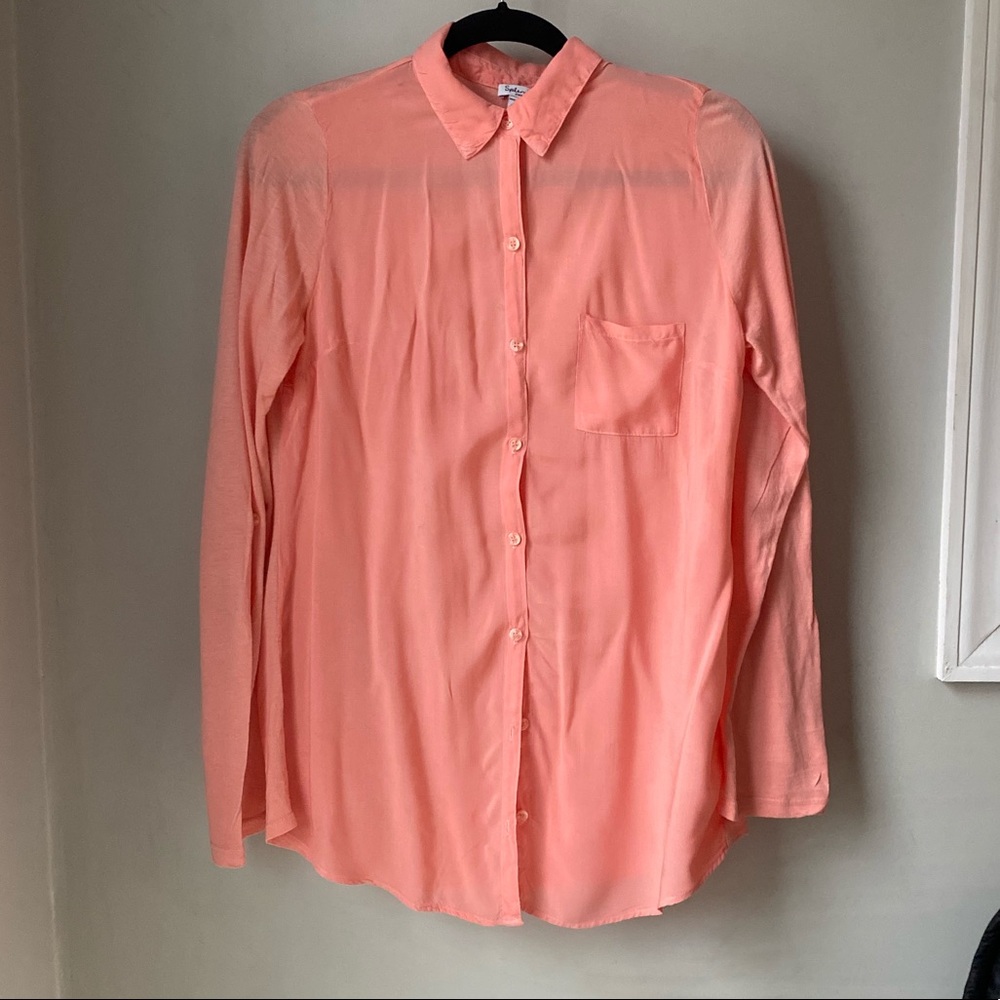 Splendid Maternity Button Down Button Down - image 1